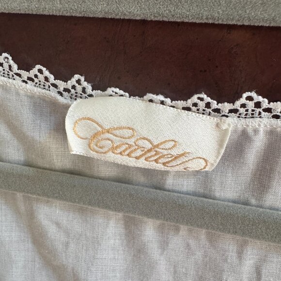 Cachet Vintage Gown and Robe Combo White Eyelet Lace Size 12/14 - Picture 6 of 8